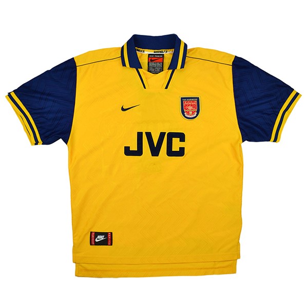 Authentic Camiseta Arsenal 2ª Retro 1996 1997 Amarillo